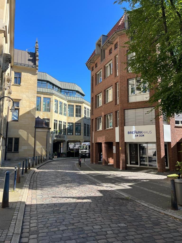 Modernes Studio Am Bremer Dom Mit Balkon Exteriér fotografie